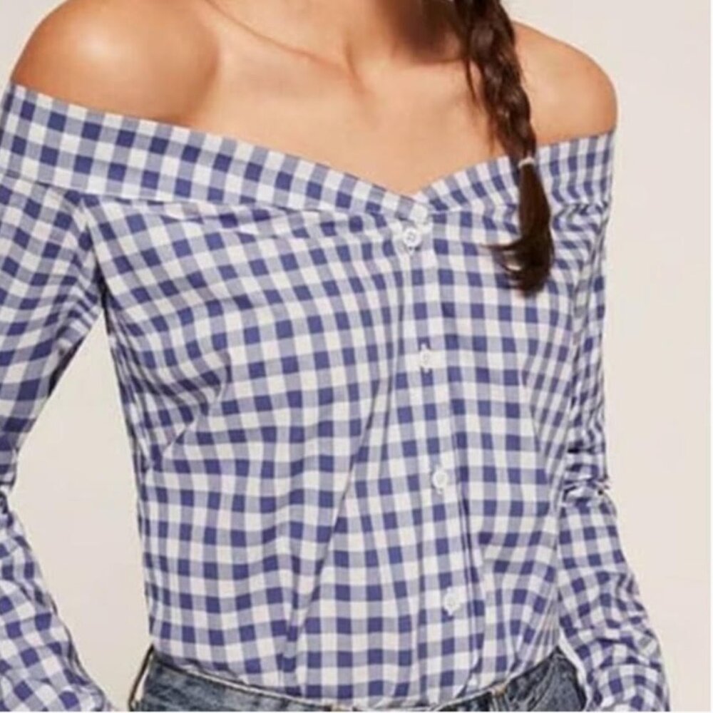 Reformation Derby Top in Julip Size M